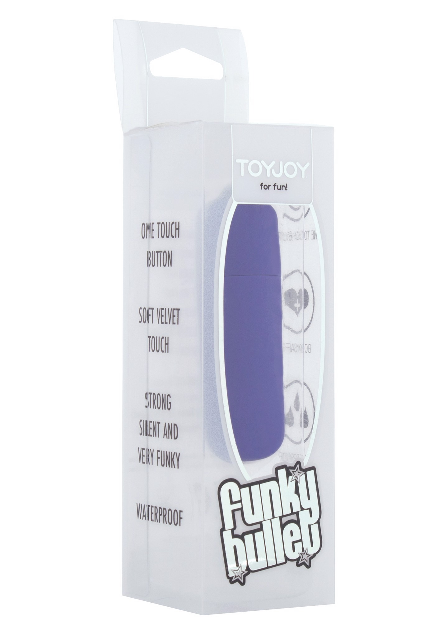Віброкуля ToyJoy Funky Bullet фіолетова, 5.5 х 1.5 см