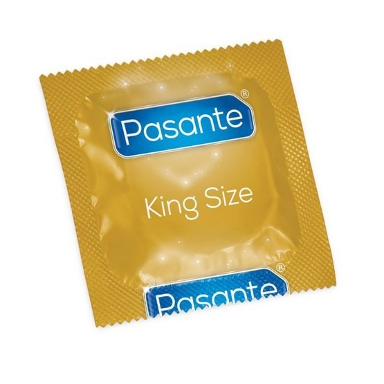 Презервативи великого розміру Pasante King Size латексні (ціна за упаковку, 144 шт.)