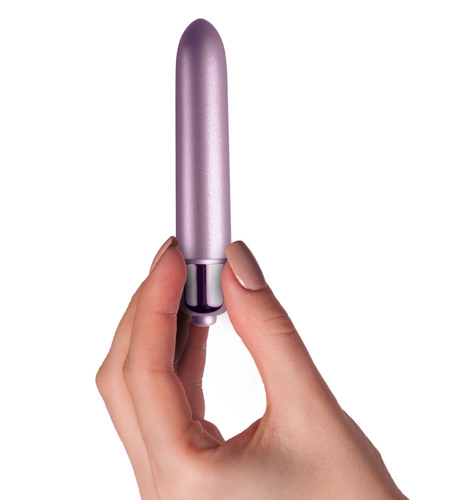 Віброкулька Rocks Off Touch of Velvet, фіолетова, 9 х 2 см