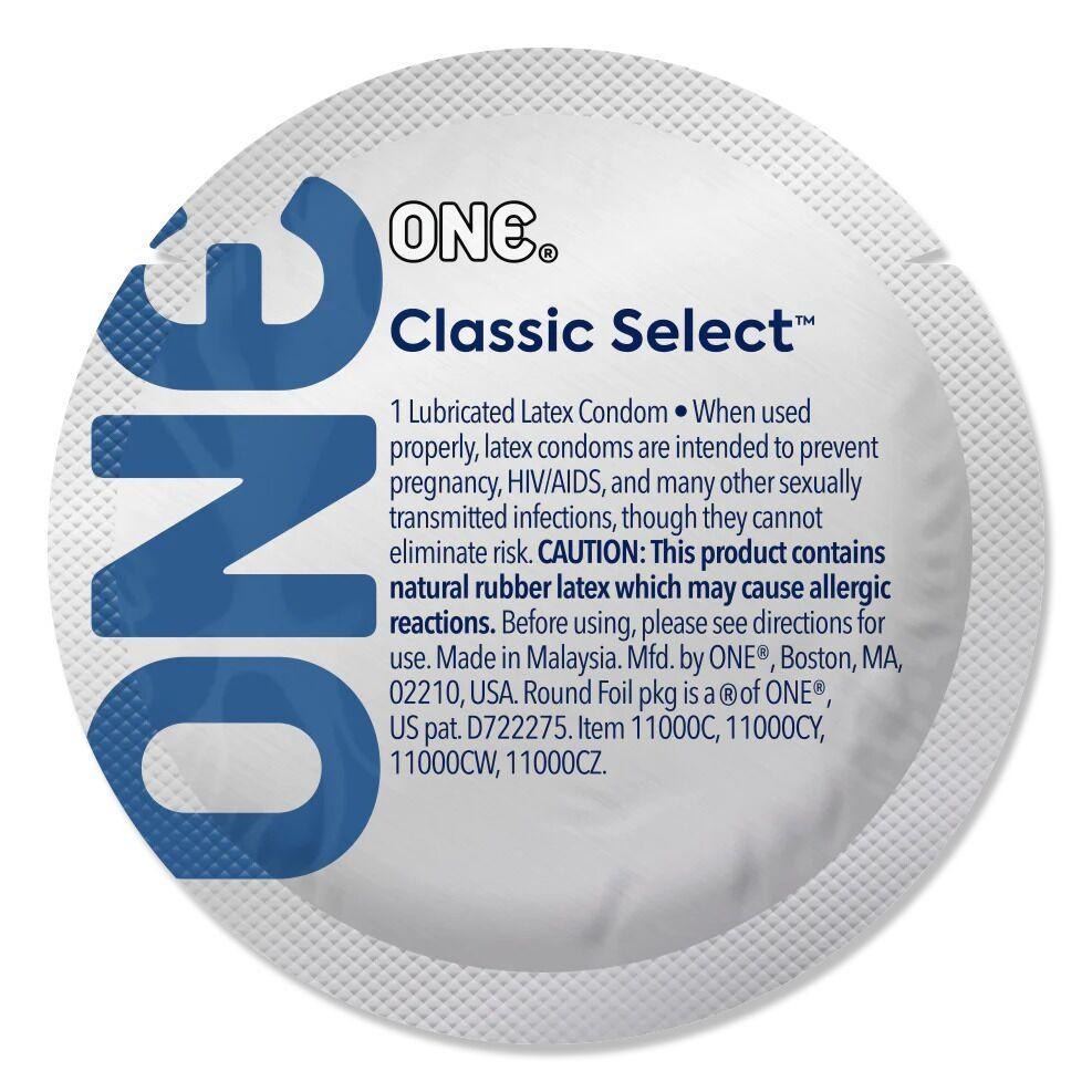 Банка презервативів ONE Classic Select Contest Collection, 100 шт