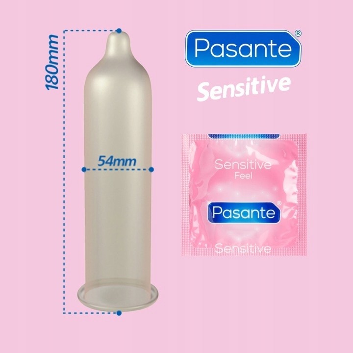 Презервативы ультратонкие Pasante Sensitive Feel латексные (цена за 6 шт.)
