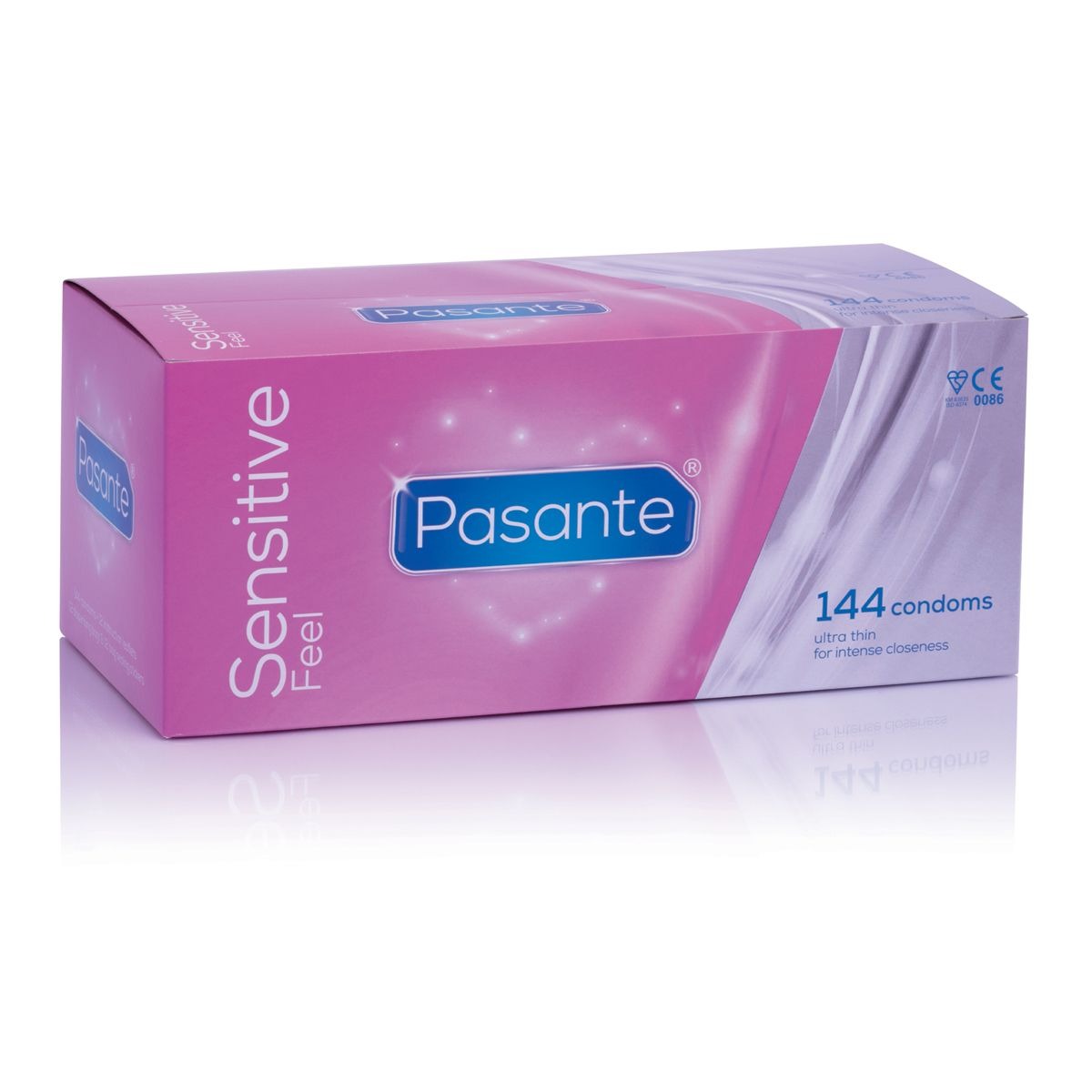 Презервативы ультратонкие Pasante Sensitive Feel латексные (цена за упаковку 144 шт.)