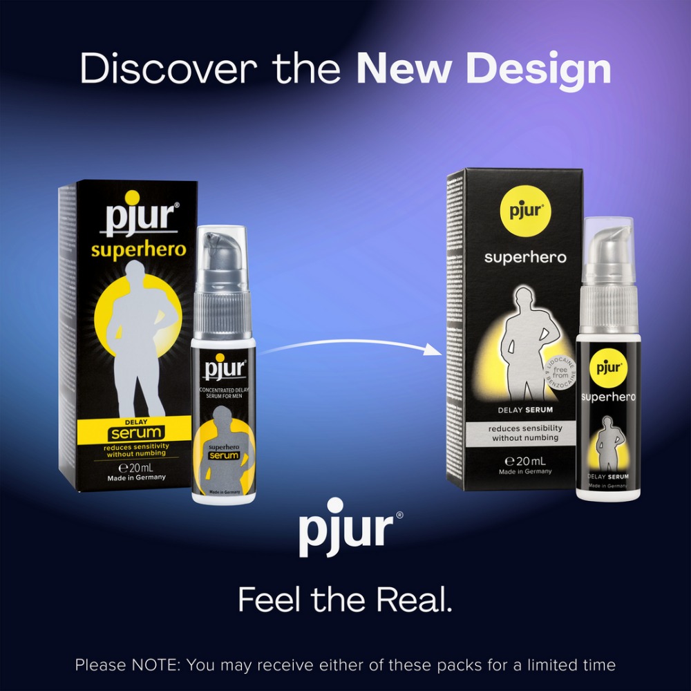 Пролонгуюча сироватка PJUR Superhero Serum, 20 мл
