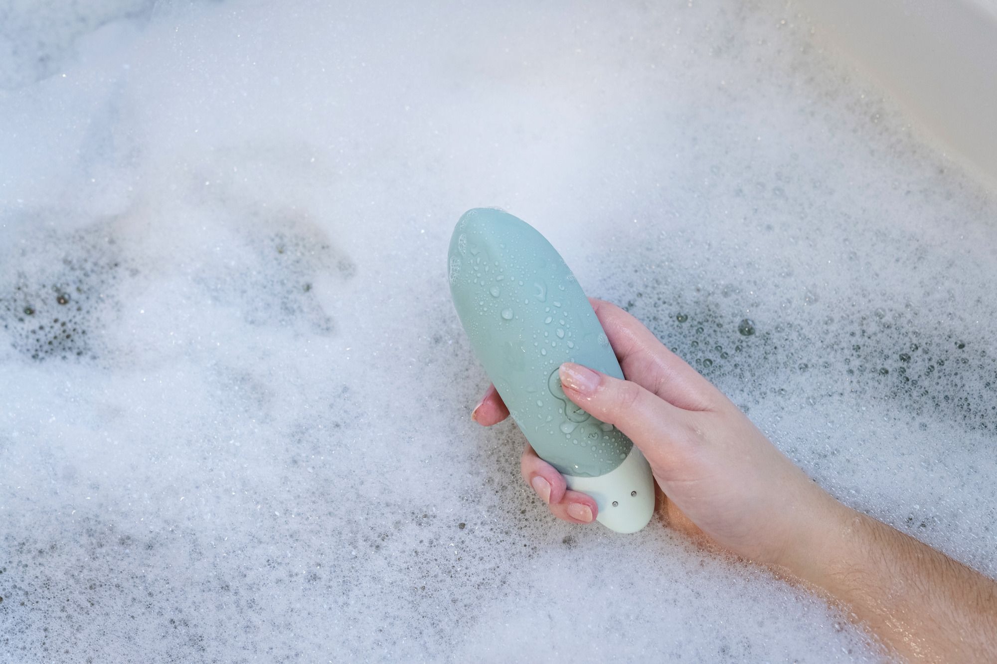 Вібратор універсальний безшумний Womanizer Vibe Sage, м'ятний