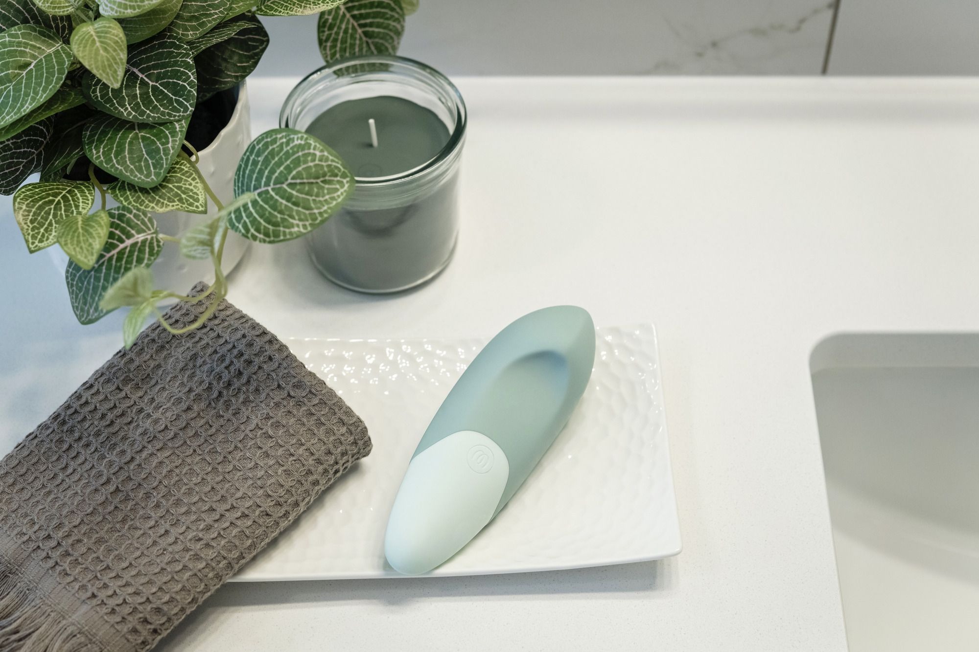 Вібратор універсальний безшумний Womanizer Vibe Sage, м'ятний