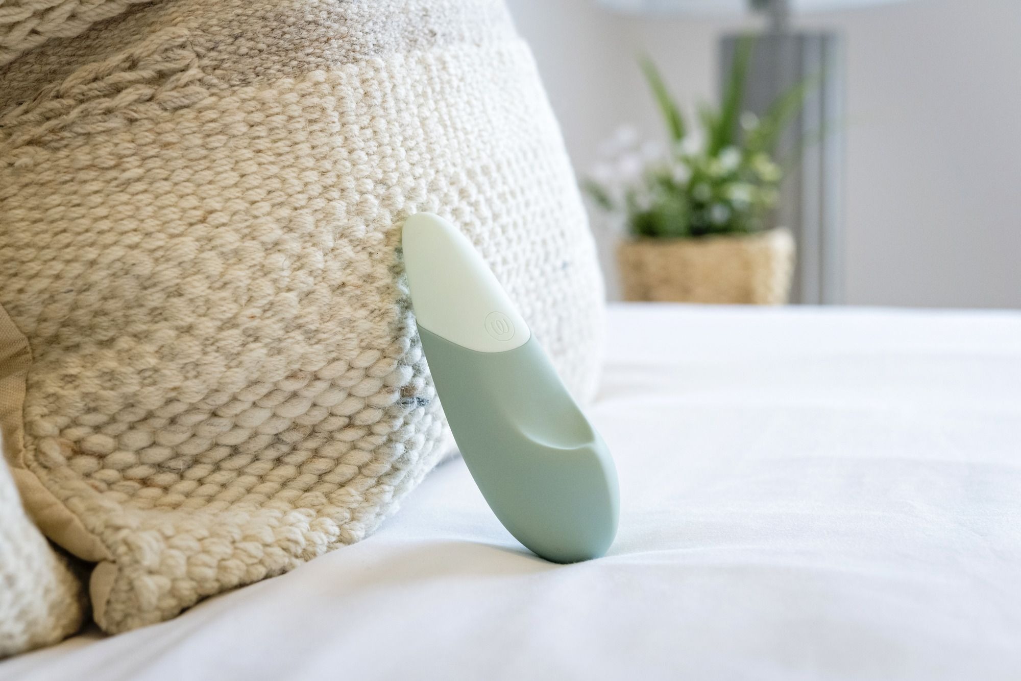 Вібратор універсальний безшумний Womanizer Vibe Sage, м'ятний