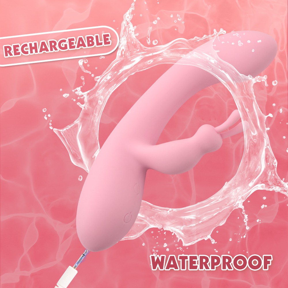 Вибратор кролик Chisa Aphrovibe Jumping Rabbit, розовый