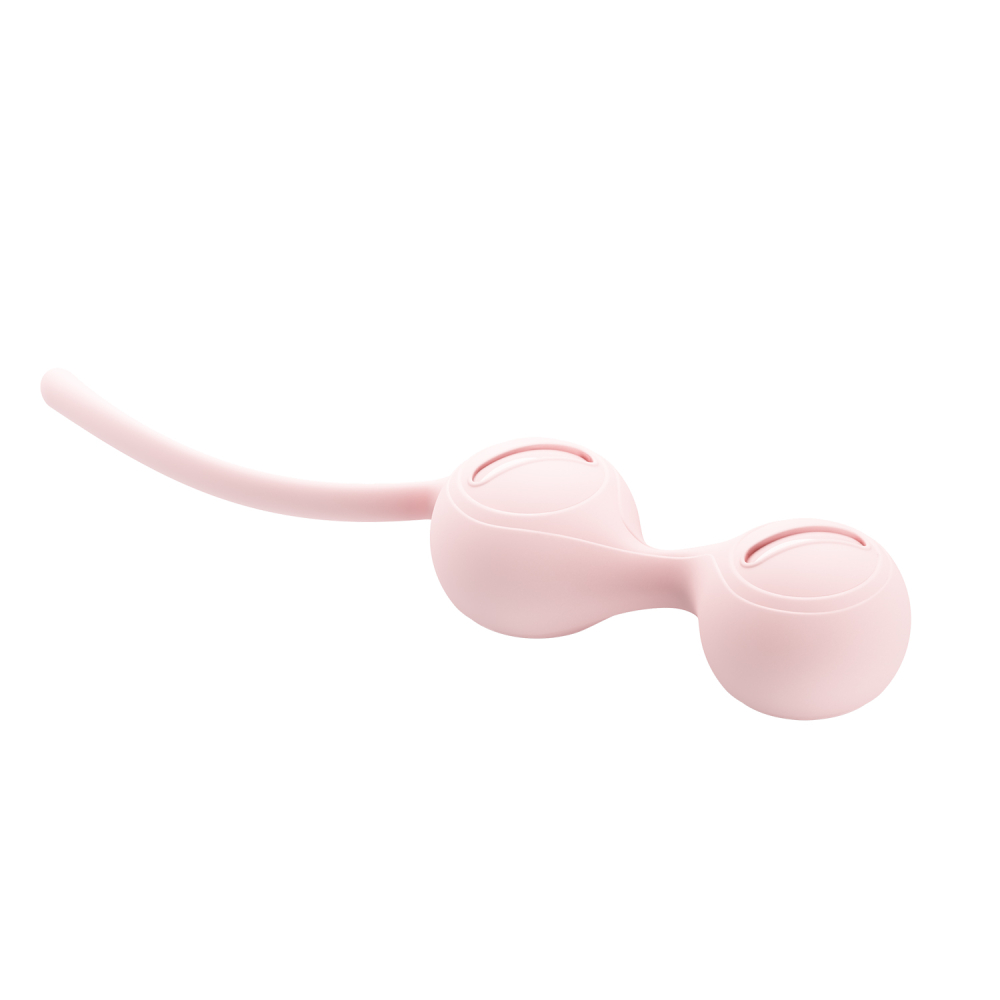 Вагінальні кульки Pretty Love Kegel Tighten, рожеві, 16,3 × 3,3 см