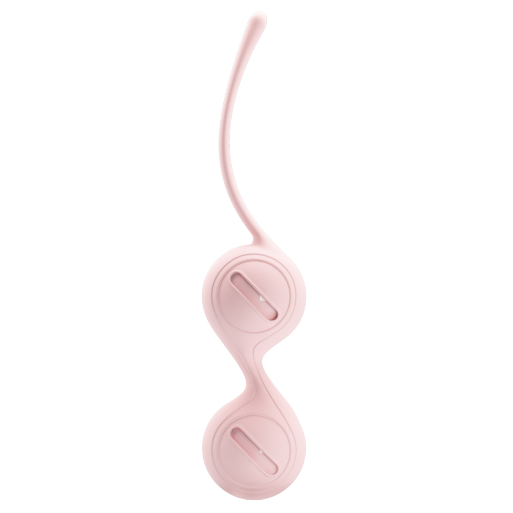 Вагінальні кульки Pretty Love Kegel Tighten, рожеві, 16,3 × 3,3 см