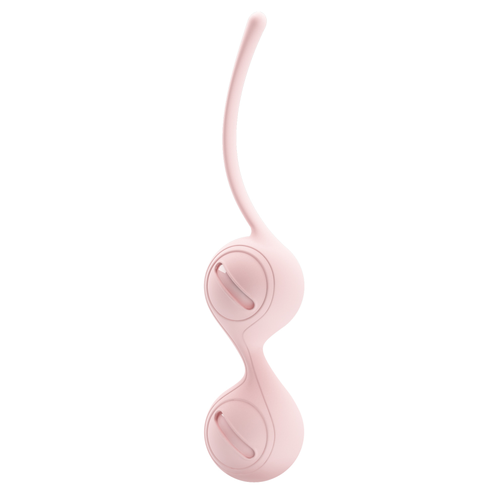 Вагінальні кульки Pretty Love Kegel Tighten, рожеві, 16,3 × 3,3 см
