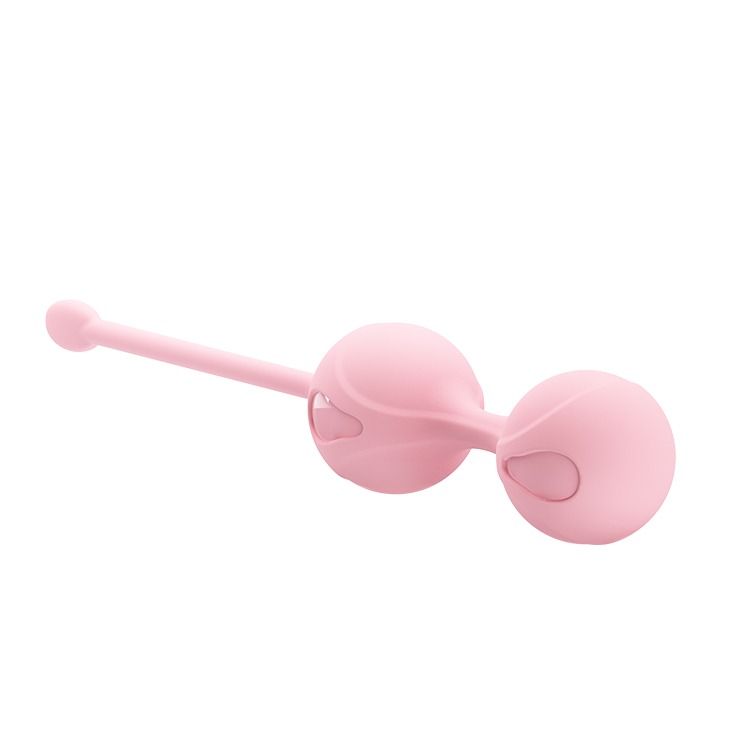 Вагінальні кульки ніжно-рожевого кольору Kegel tighten up2