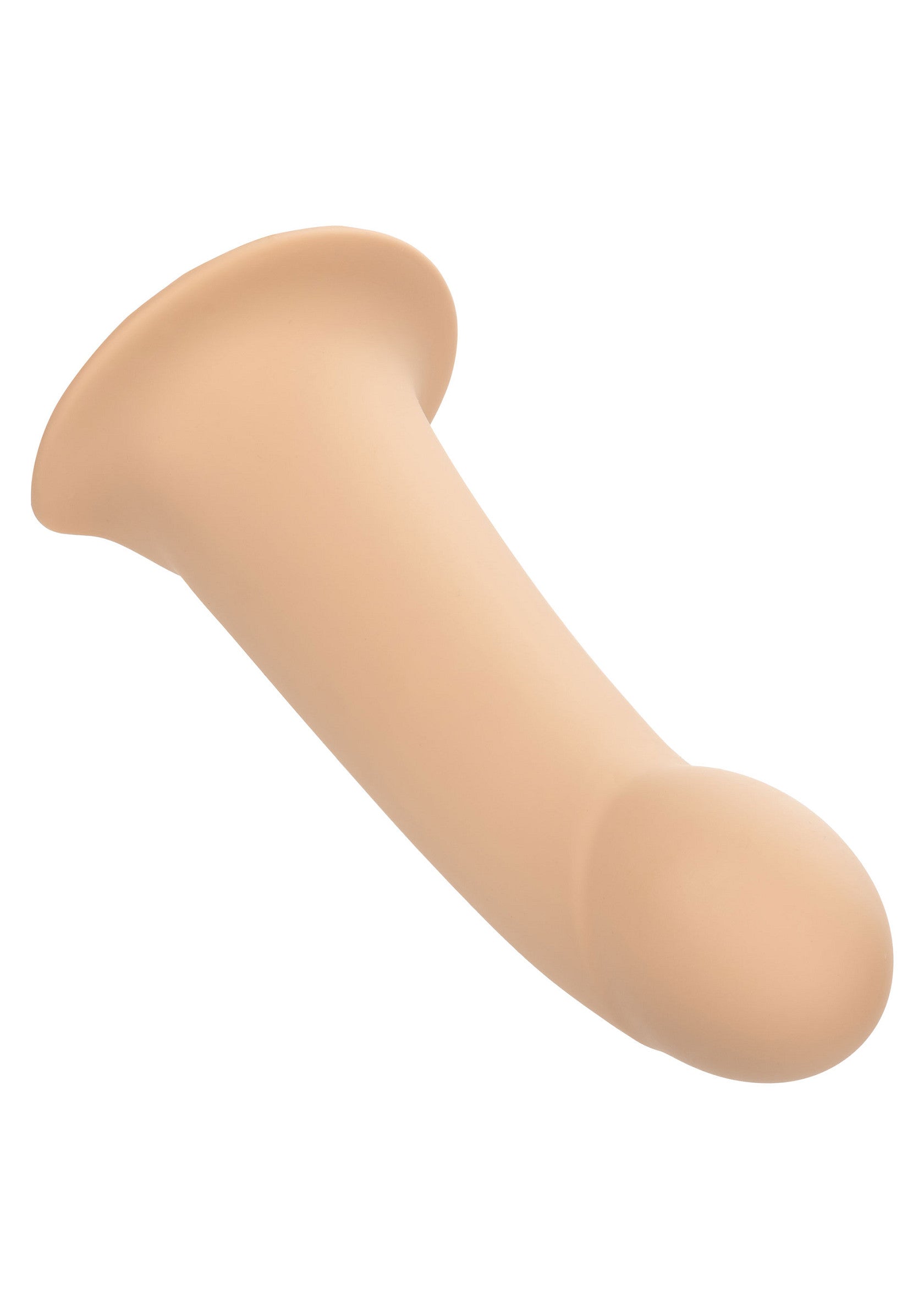 Полый фаллопротез с крепёжными ремнями CalExotics Performance Maxx, бежевый, 16 × 5 см