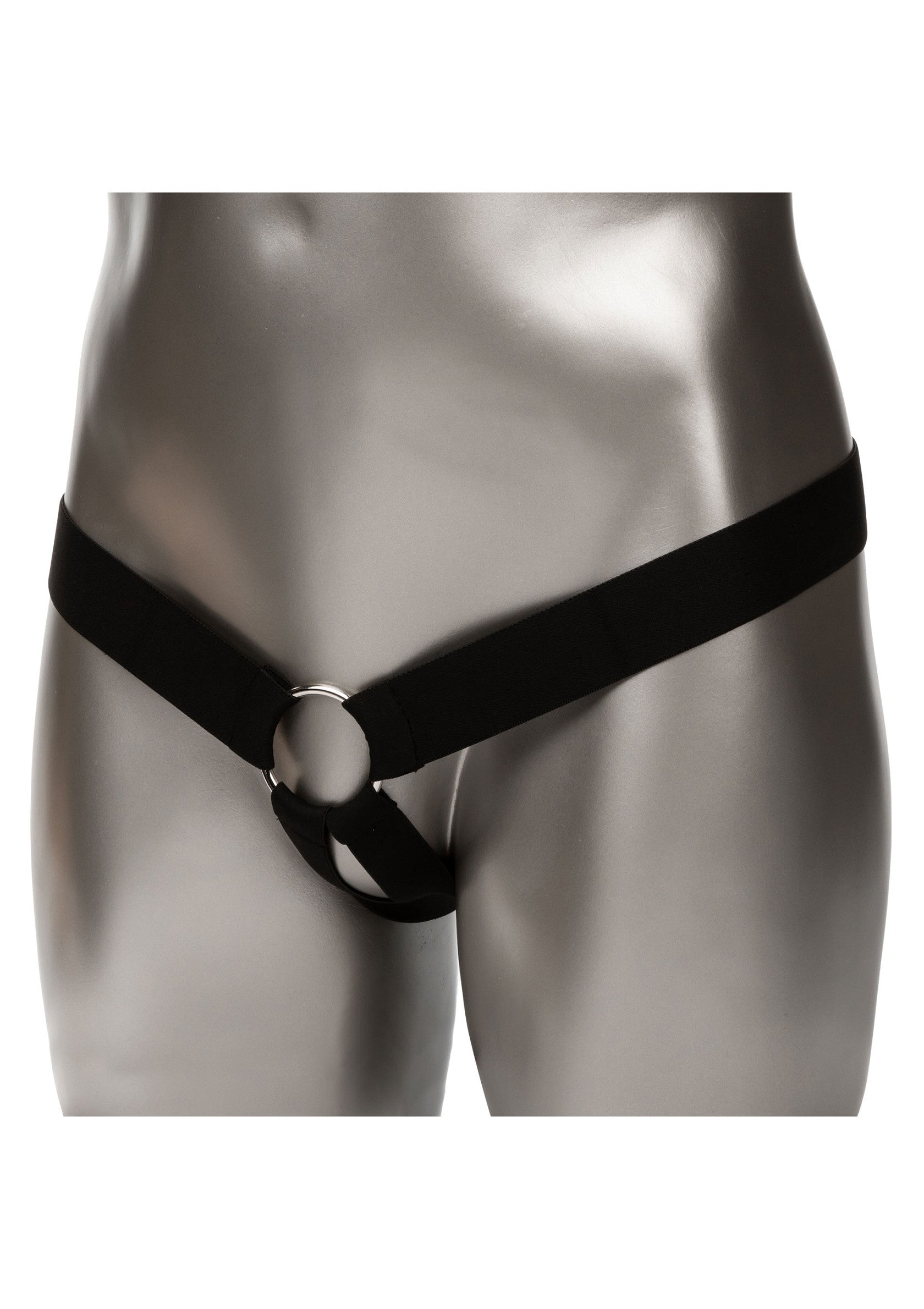 Полый фаллопротез с крепёжными ремнями CalExotics Performance Maxx, бежевый, 16 × 5 см