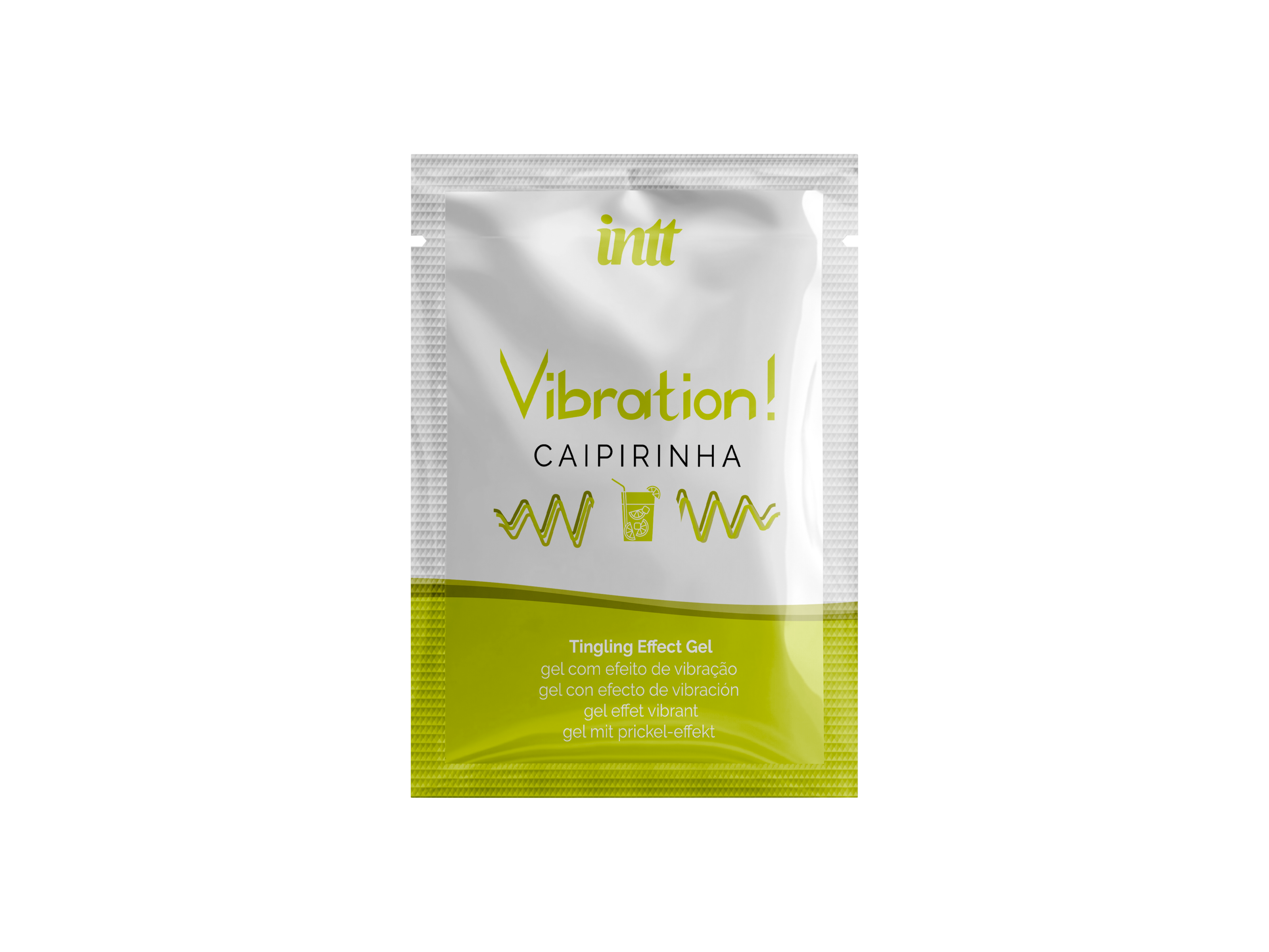 Саше рідкого вібратора Intt Vibration Caipirinha зі смаком коктейлю «Кайпірінья», 2 мл