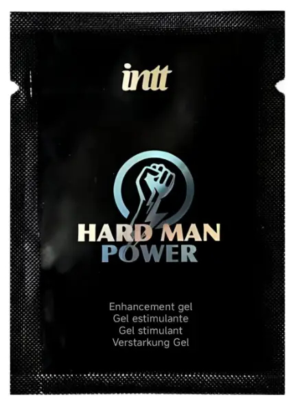 Саше Стимулюючий гель Intt Hard Man Power для чоловіків, 2 мл