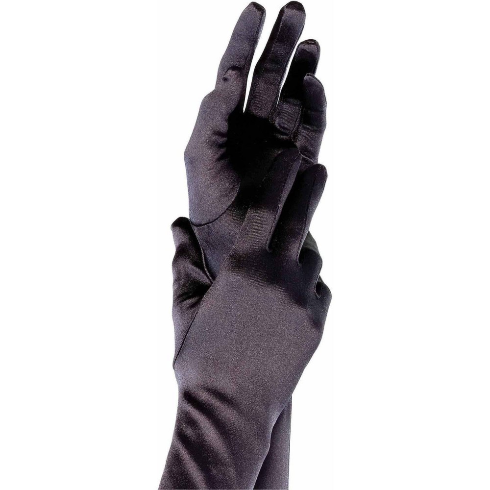 Перчатки One Size Extra Long Opera Length Satin Gloves от Leg Avenue, черны