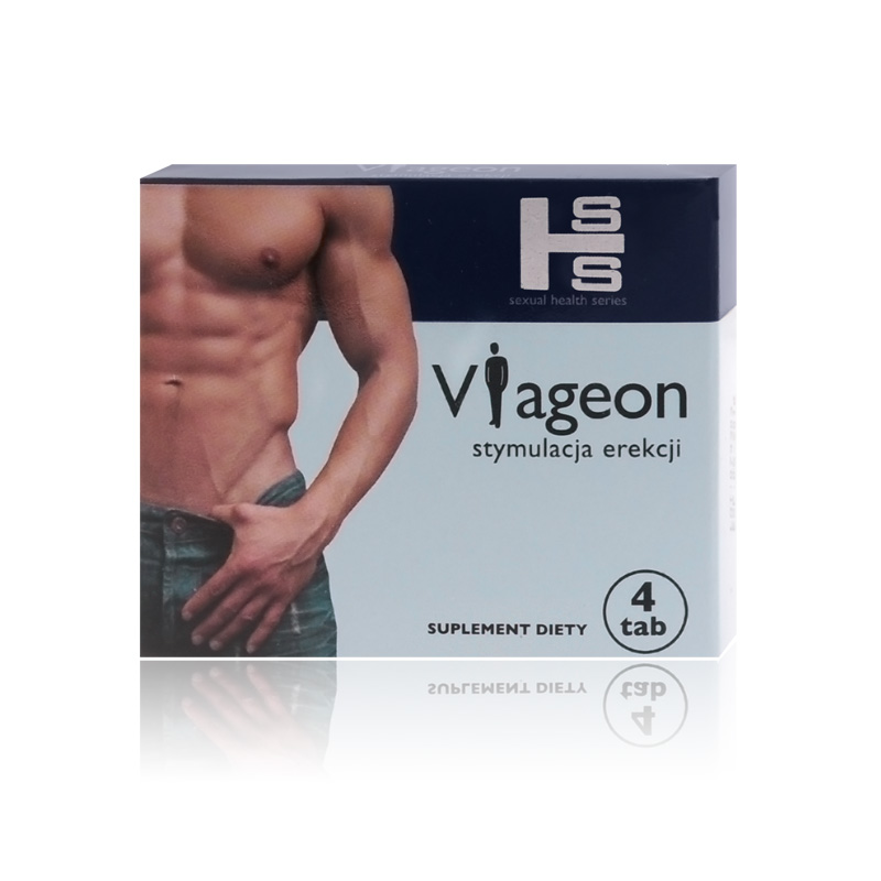 Харчова добавка Sexual Health Series VIAGEON для покращення потенції (ціна за упаковку, 4 капсули)