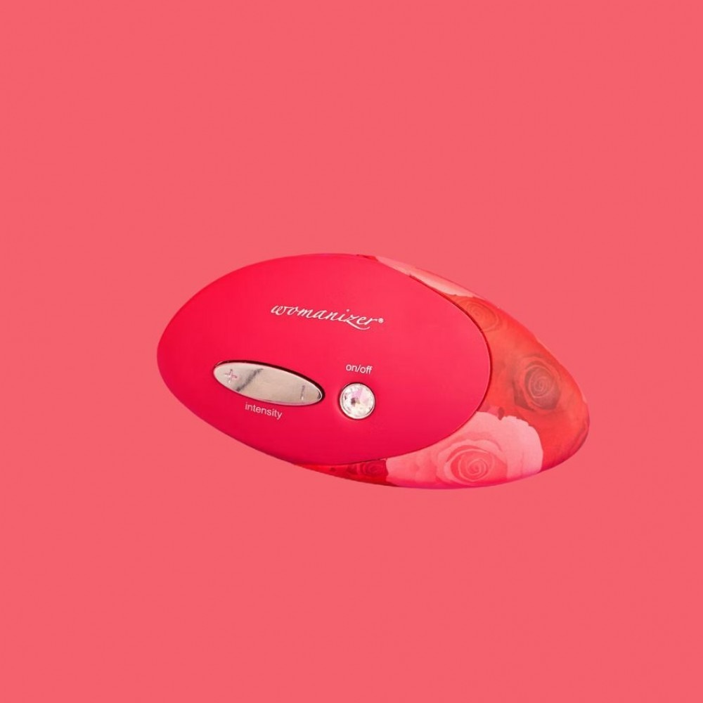 Клиторальный стимулятор Womanizer Pro W-500, красно-розовый