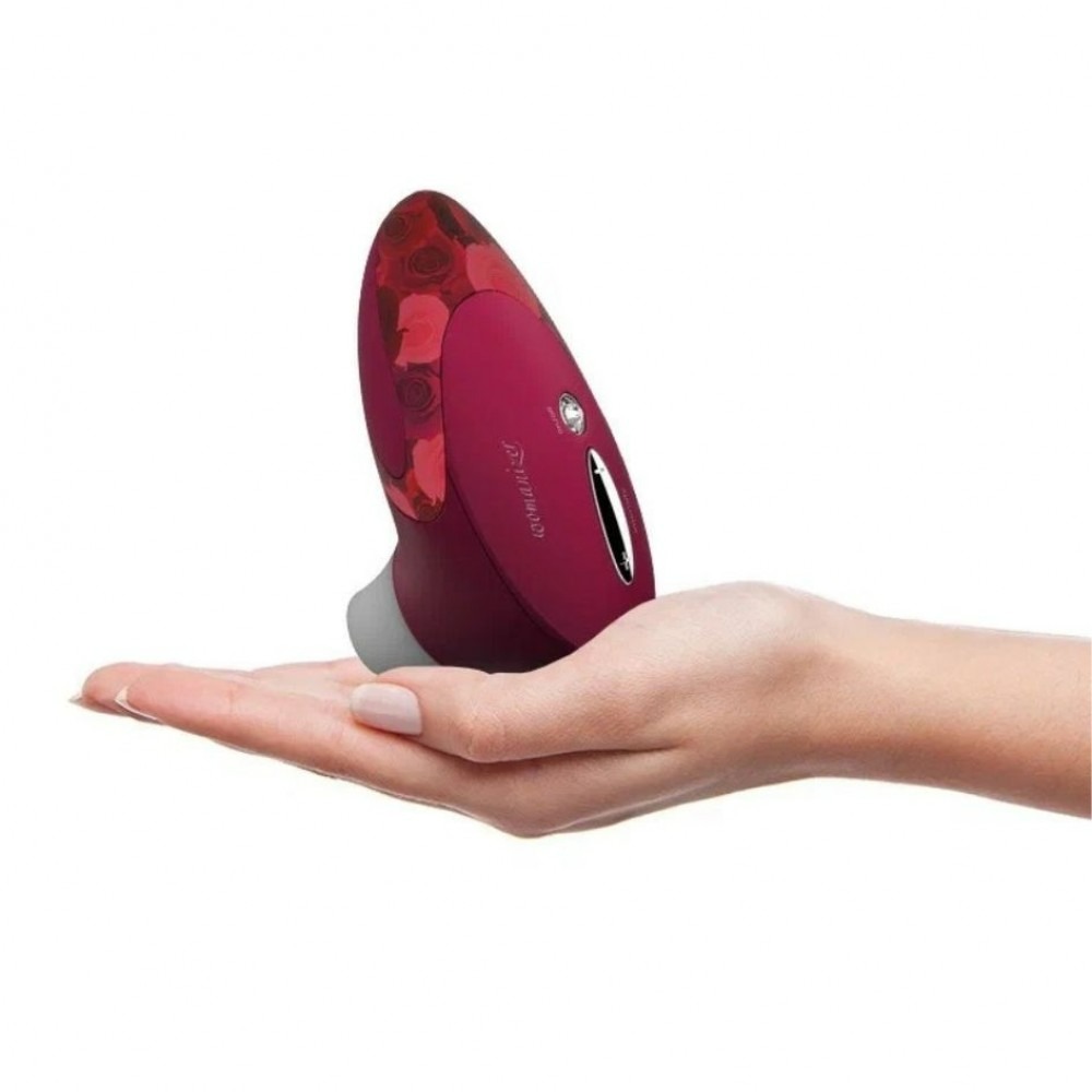 Клиторальный стимулятор Womanizer Pro W-500, красно-розовый