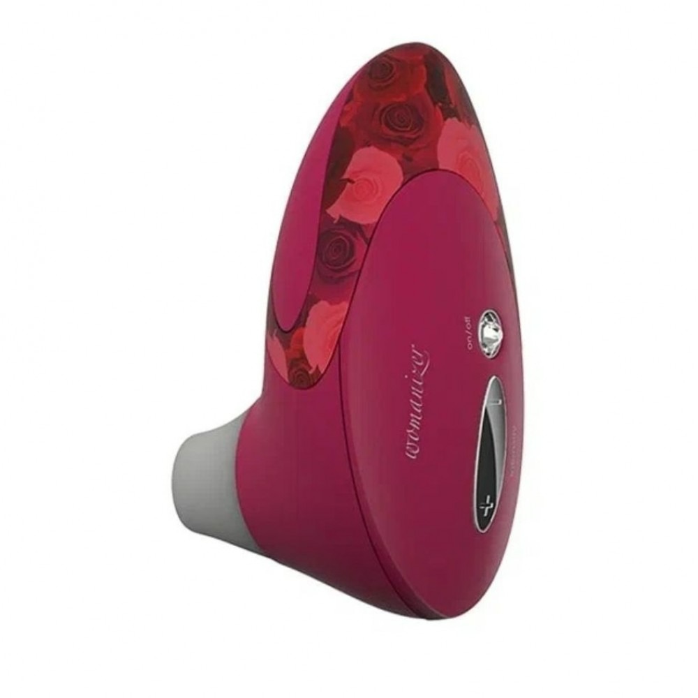 Клиторальный стимулятор Womanizer Pro W-500, красно-розовый