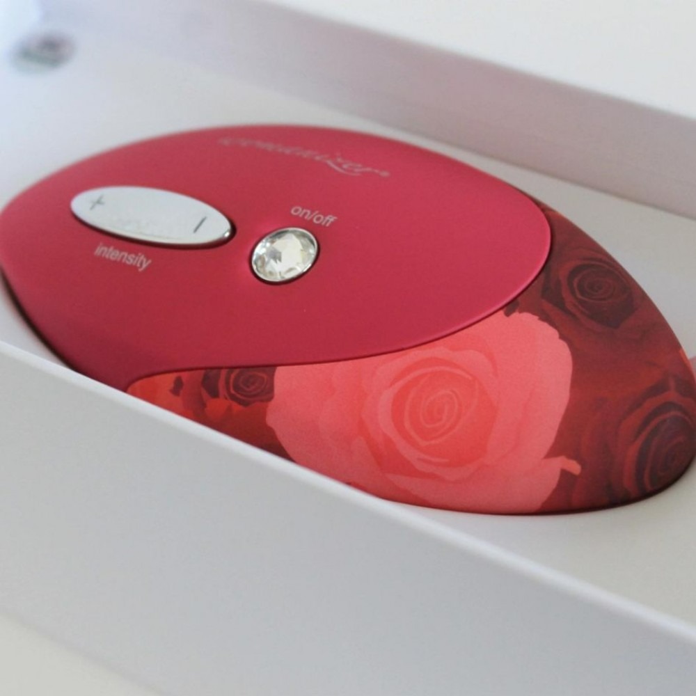 Клиторальный стимулятор Womanizer Pro W-500, красно-розовый