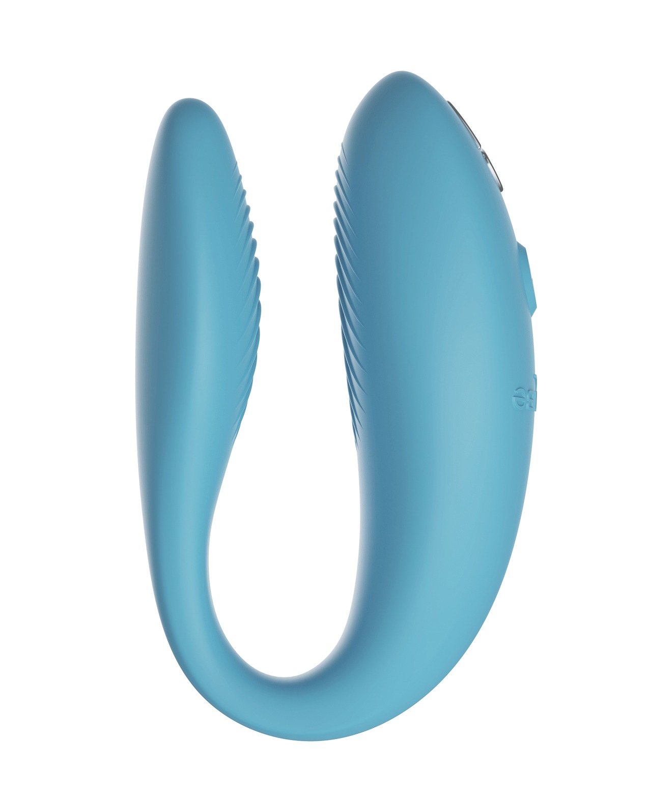 Смарт-вібратор для пар We-Vibe Sync Go Turquoise, блакитний