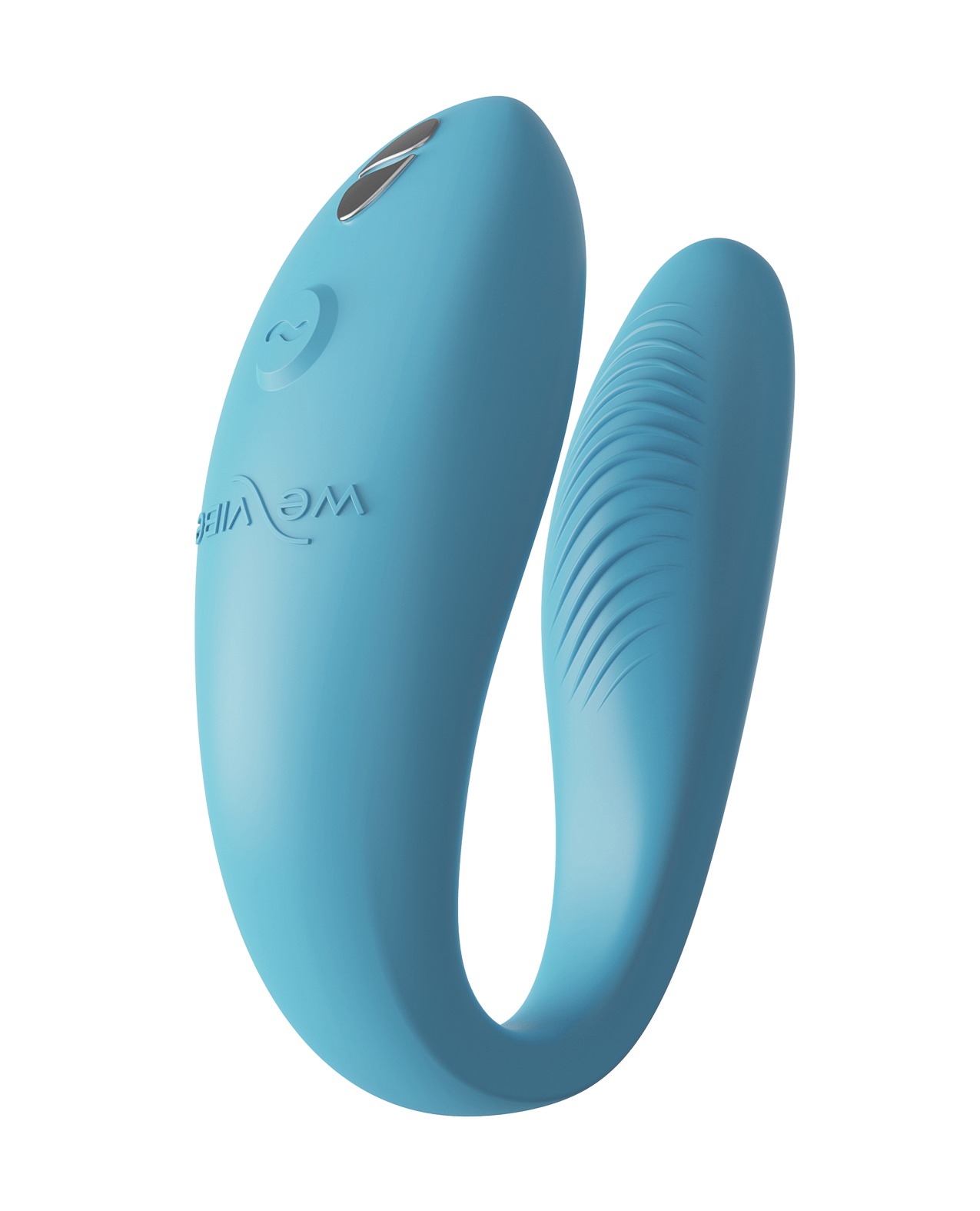Смарт-вібратор для пар We-Vibe Sync Go Turquoise, блакитний