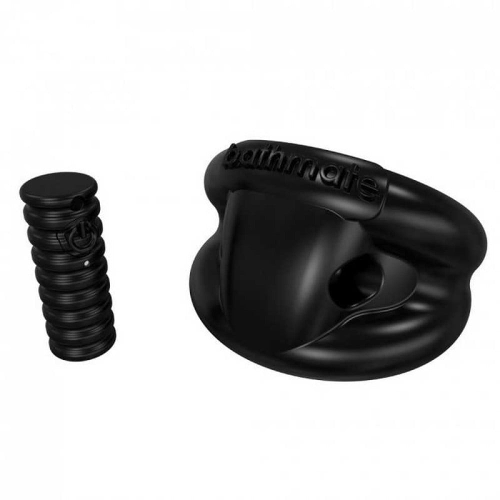 Ерекційне кільце Bathmate Vibe Ring-Strength зі знімною віброкулею, чорне