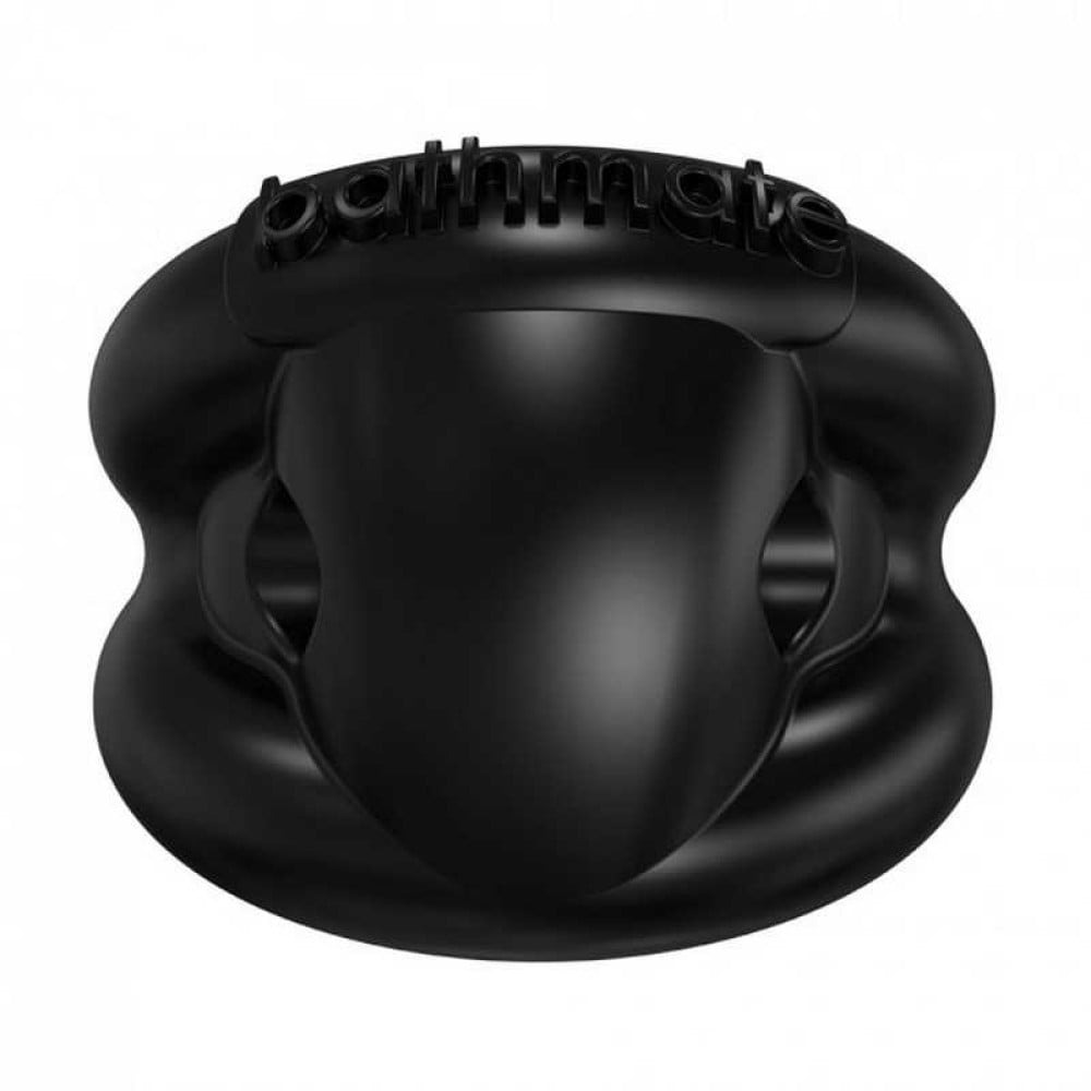Ерекційне кільце Bathmate Vibe Ring-Strength зі знімною віброкулею, чорне