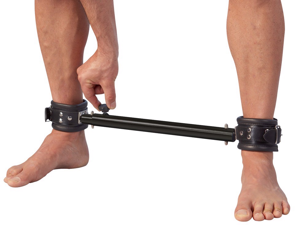 Распорка для ног ZADO Leather Spreader Bar, кожа и металл