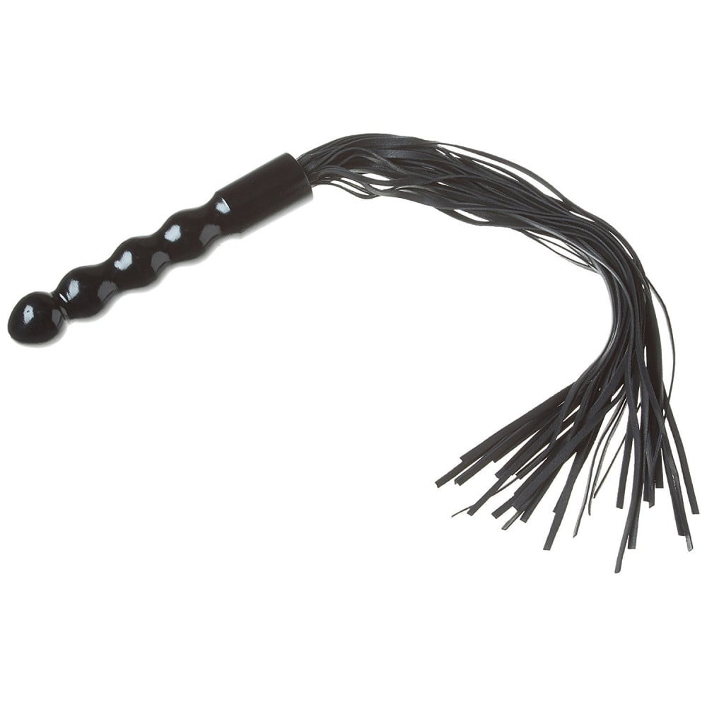 Флогер шкіряний з дерев'яною ручкою ZADO TOOLS чорний, 58.5 см