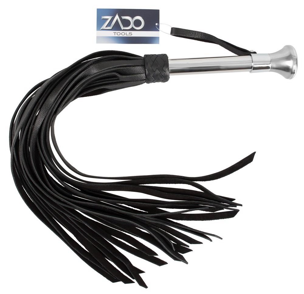 Батіг з металевою ручкою Zado Tools, шкіра