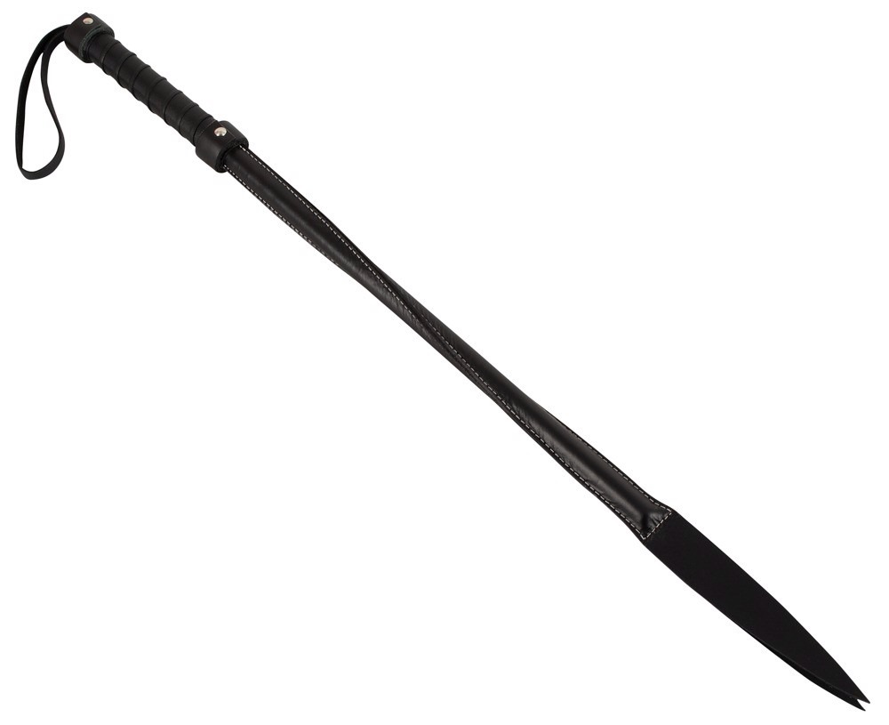 Батіг з роздвоєним кінчиком ZADO TOOLS шкіряний, чорний, 68 см