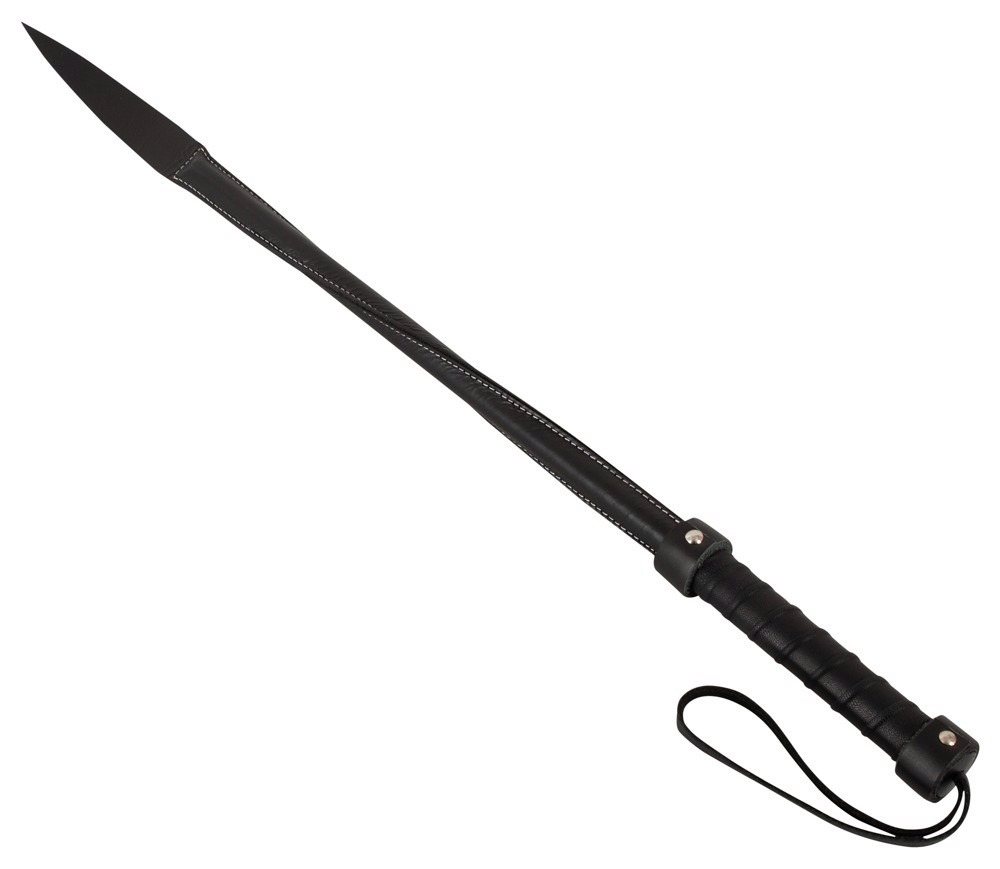 Батіг з роздвоєним кінчиком ZADO TOOLS шкіряний, чорний, 68 см