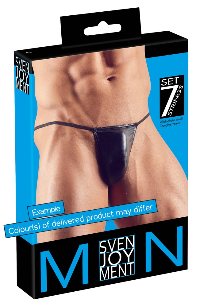 Труси чоловічі Sven Joy Ment Men's Strings x 7 S-L