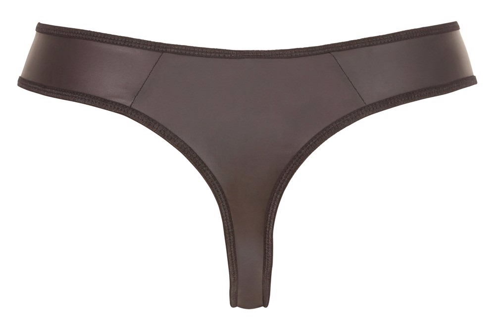 Чоловічі стрінги зі стразами по блискавці Sven Joy Ment Men's String, чорний, M