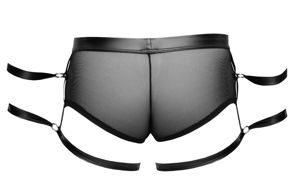 Мужские трусы с фиксаторами на руки Sven Joy Ment Men's Pants, черный, S