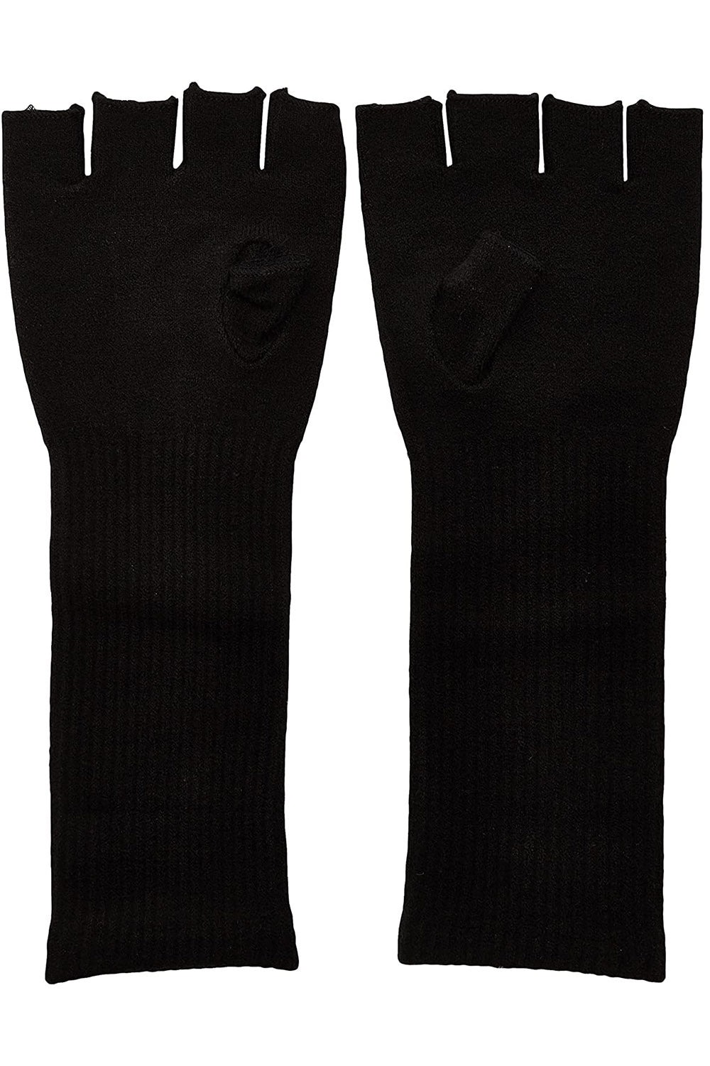 Рукавички без пальців Leg Avenue Skeleton Fingerless Gloves, чорні, O/S