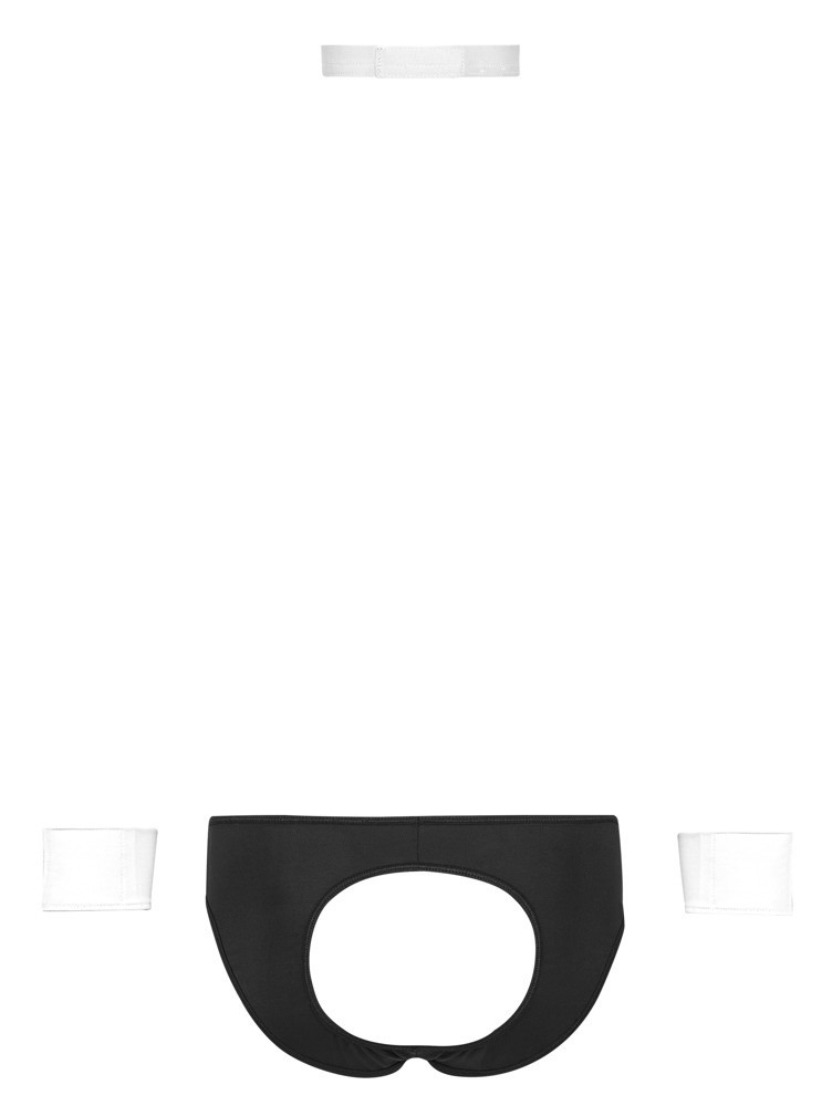 Чоловічий костюм Sven Joy Men's Jock Briefs із трьох предметів, чорно-білий, розмір S