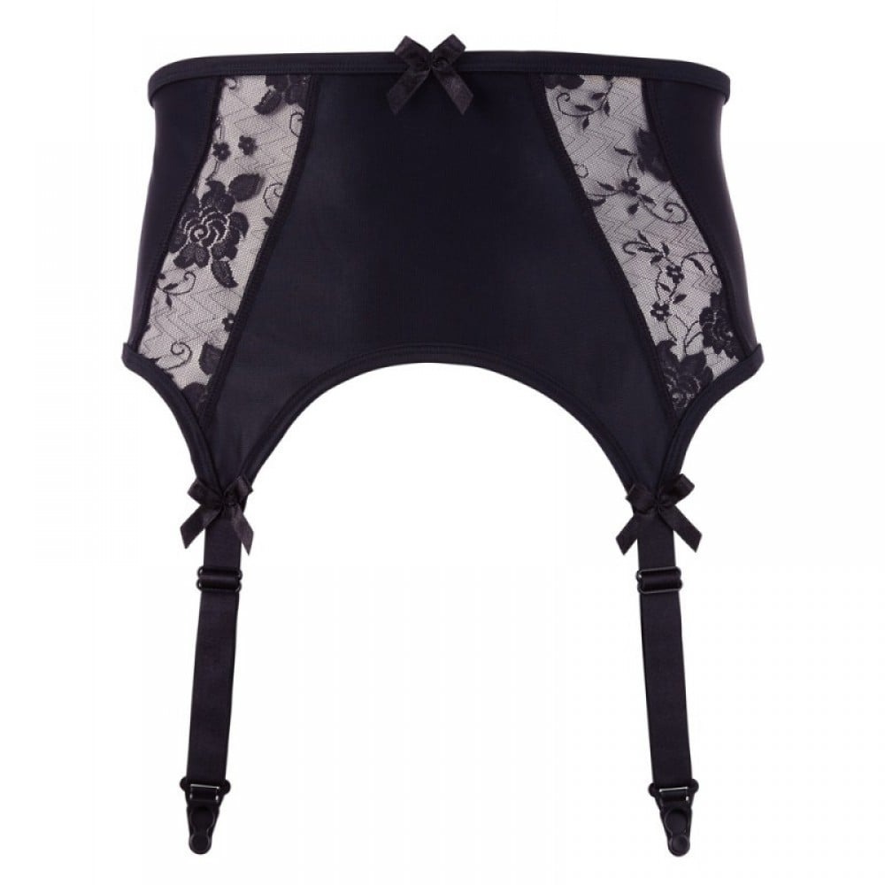 Пояс для чулок мужской Svenjoyment с кружевом Men's Suspender Belt M