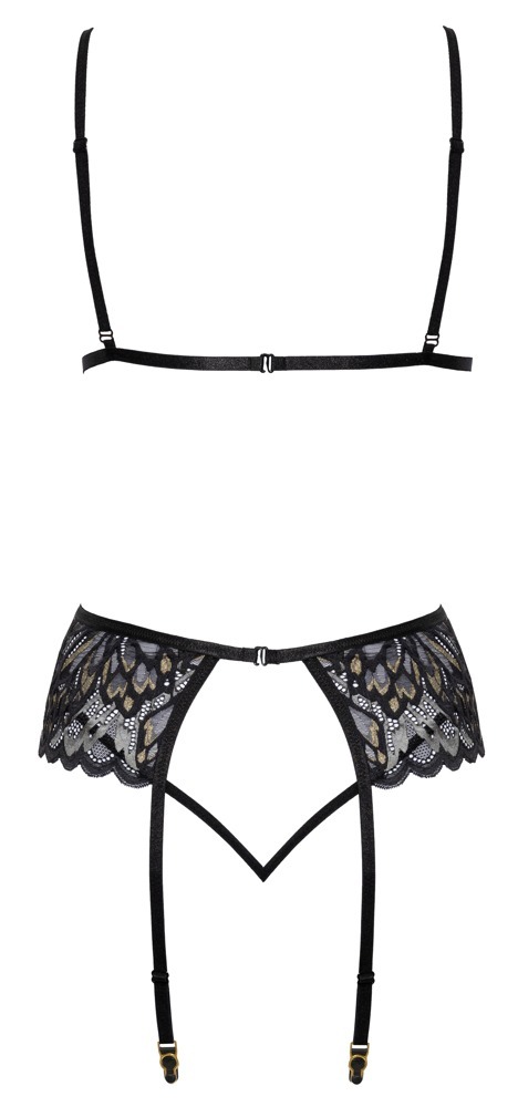 Мереживний комплект Kissable Suspender L/XL