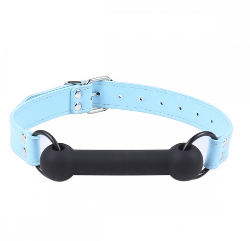 Кляп DS Fetish Mouth silicone gag blue