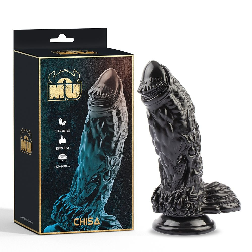 Фалоімітатор м'язистий рельєфний CHISA MU Doombringer 17,5 x 5,5 см