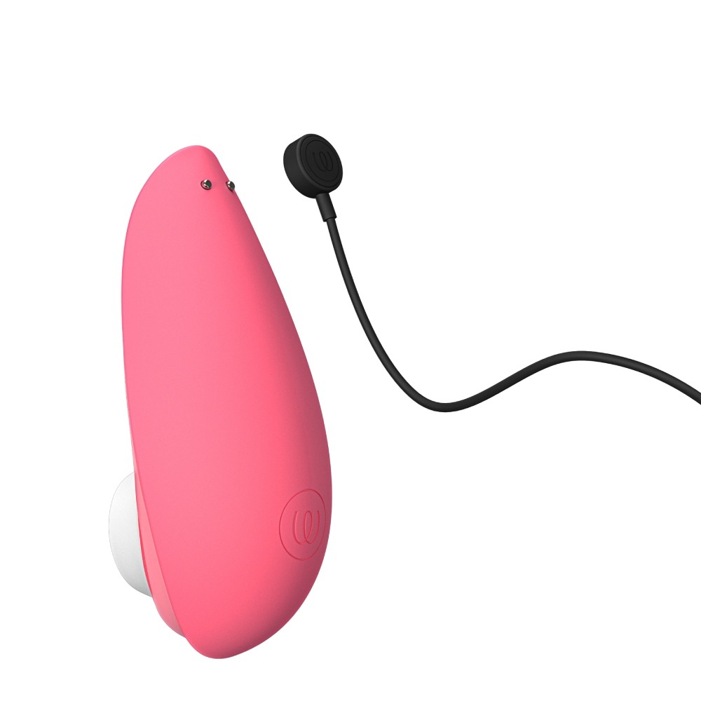 Вакуумний кліторальний вібратор Womanizer Liberty 2 Vibrant Rose, рожевий