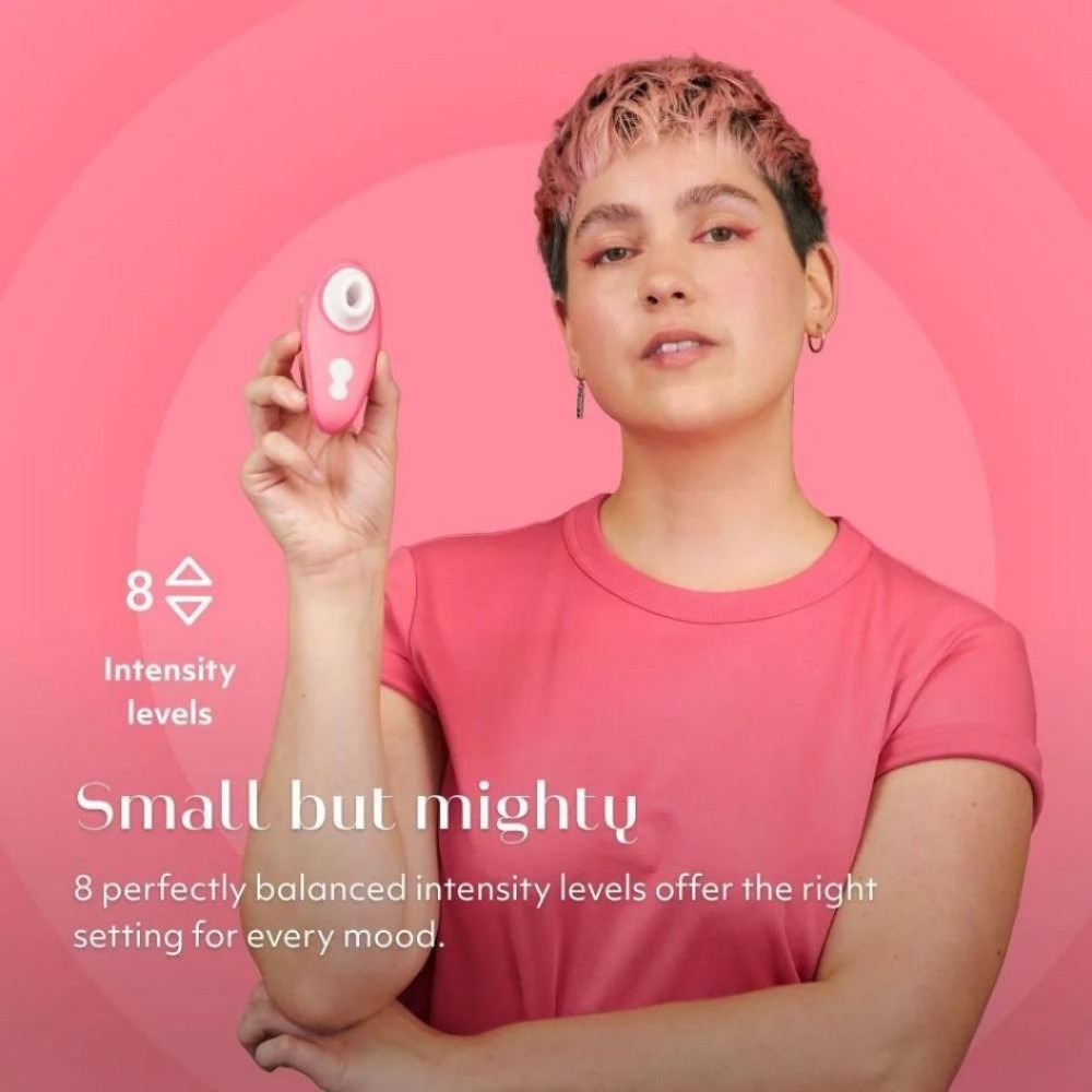 Вакуумний кліторальний вібратор Womanizer Liberty 2 Vibrant Rose, рожевий