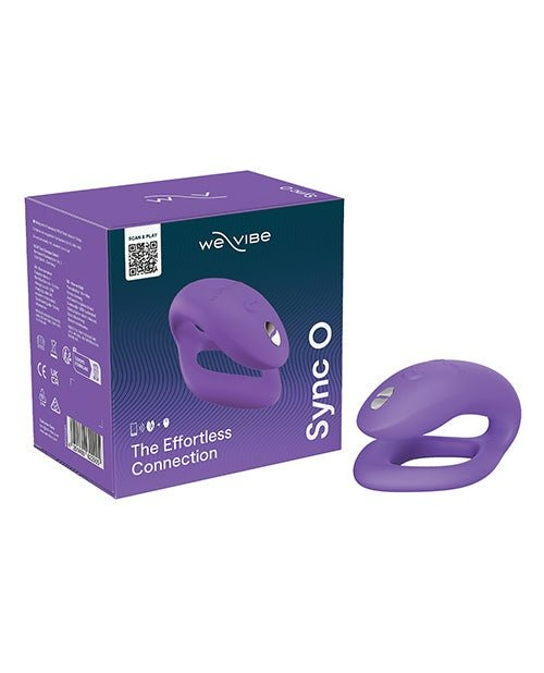 Смарт - Вібратор для пари WE-VIBE SYNC O LIGHT, фіолетовий