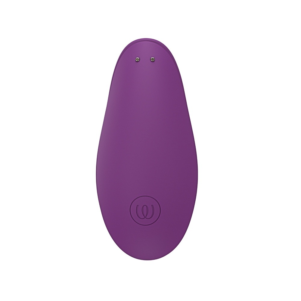 Вакуумний стимулятор клітора Womanizer Liberty 2 Dark Purple, фіолетовий