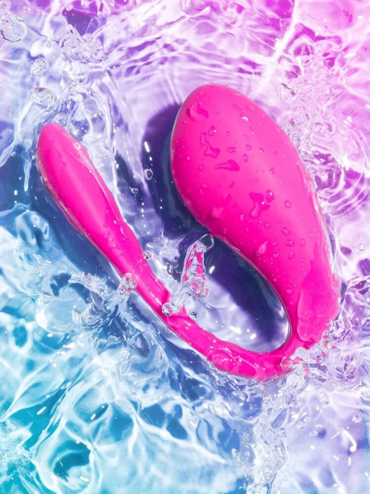 Віброяйце з функцією керування телефоном Jive 2 by We-Vibe Electric Pink