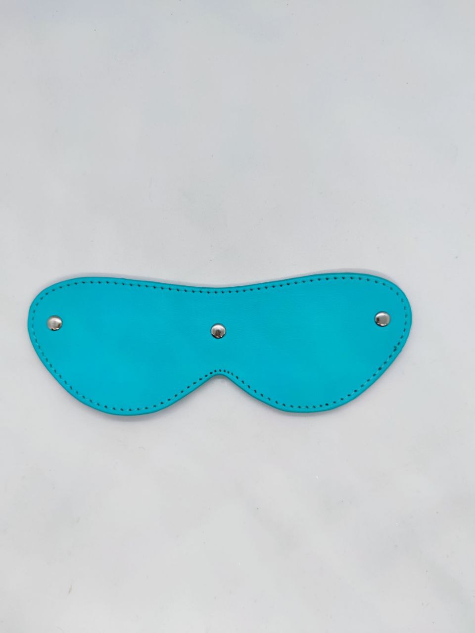 Маска на очі із заклепками DS Fetish Blindfold blue