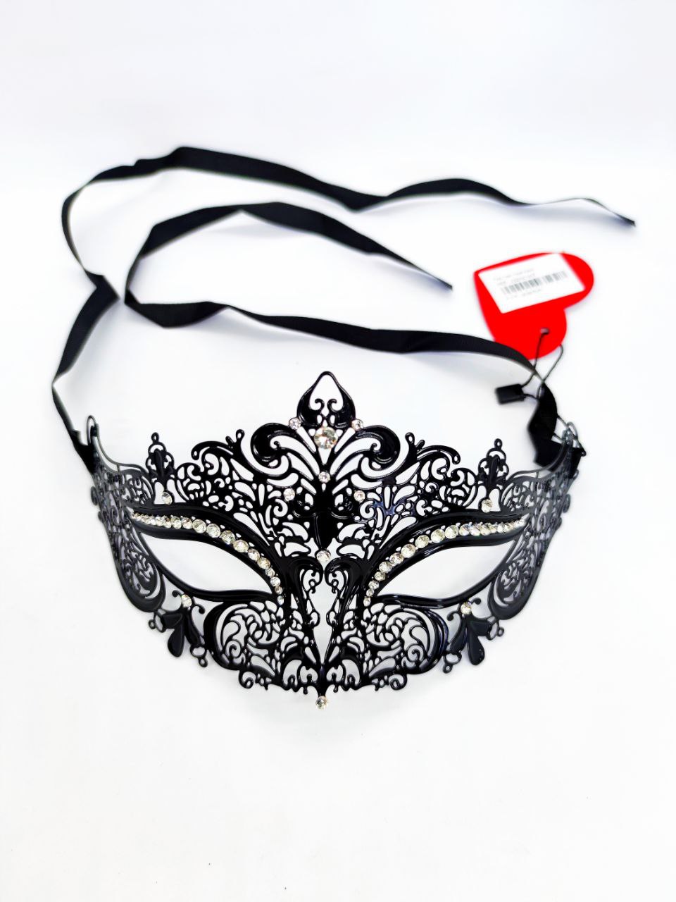 Маска на очі Eye mask metal black